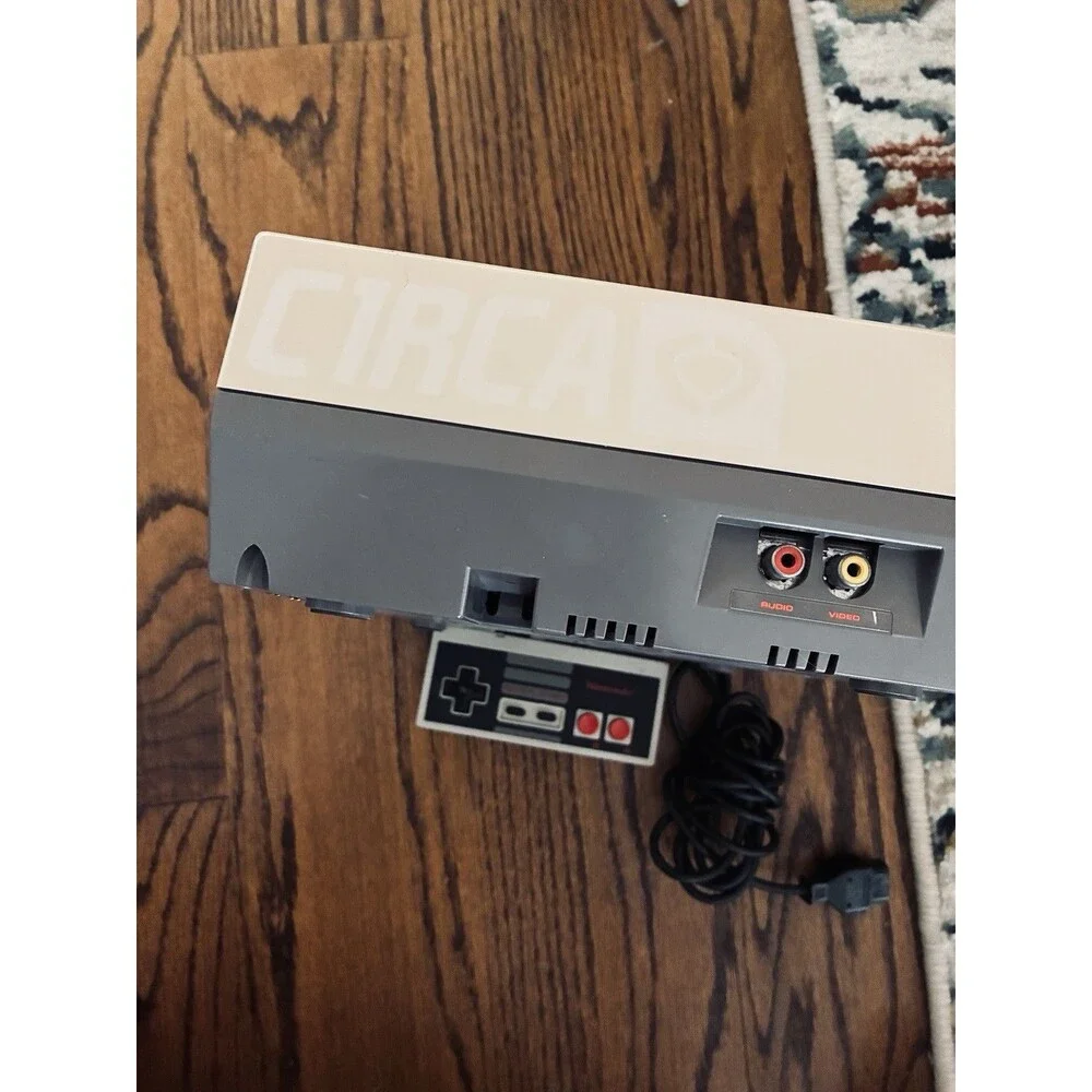 Nintendo NES Action Set Home Console, 2 Controllers, 1 Zapper - White/Gray